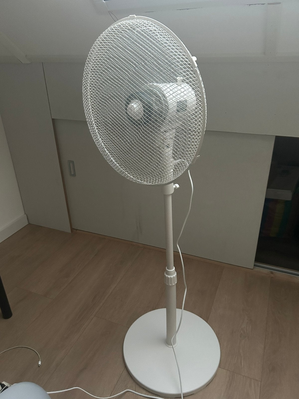 Evolar Staande Ventilator – 3 Snelheden – Verstelbaar – Wit, Witgoed en Apparatuur, Ventilatoren, Ophalen of Verzenden, Nieuw