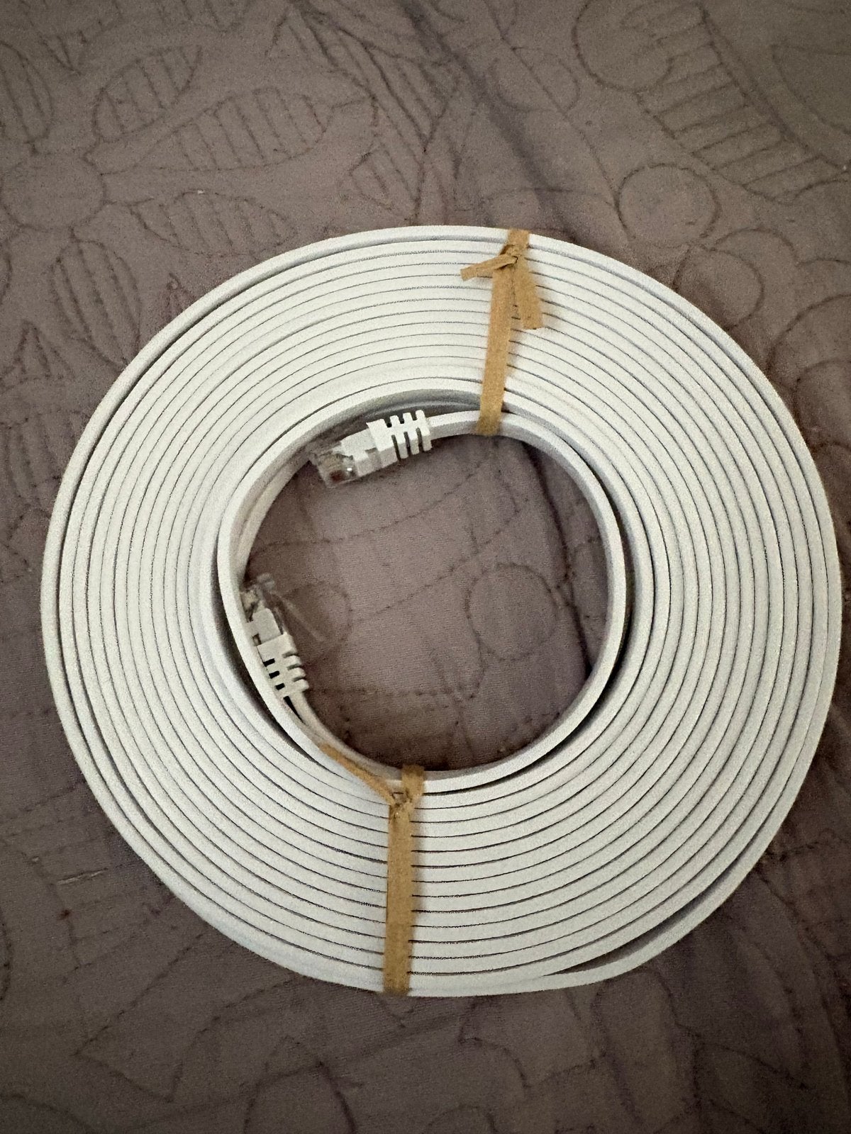 TECHNETIX CAT6 UTP Platte Ethernet Kabel -16 meter, Ophalen of Verzenden, Nieuw