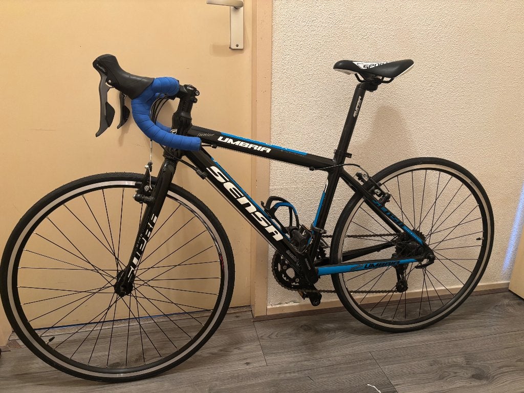 Racefiets, Fietsen en Brommers, Fietsen | Racefietsen, 26 inch, Velgrem, Aluminium, Minder dan 49 cm