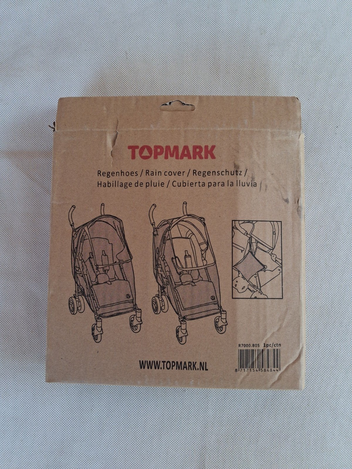 regenhoes voor buggy, Ophalen, Nieuw, Overige merken, Regenhoes