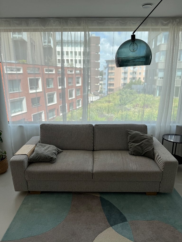 Gratis Bank, Huis en Inrichting, Banken | Bankstellen, Gebruikt, Driepersoons, 200 tot 250 cm, Ophalen