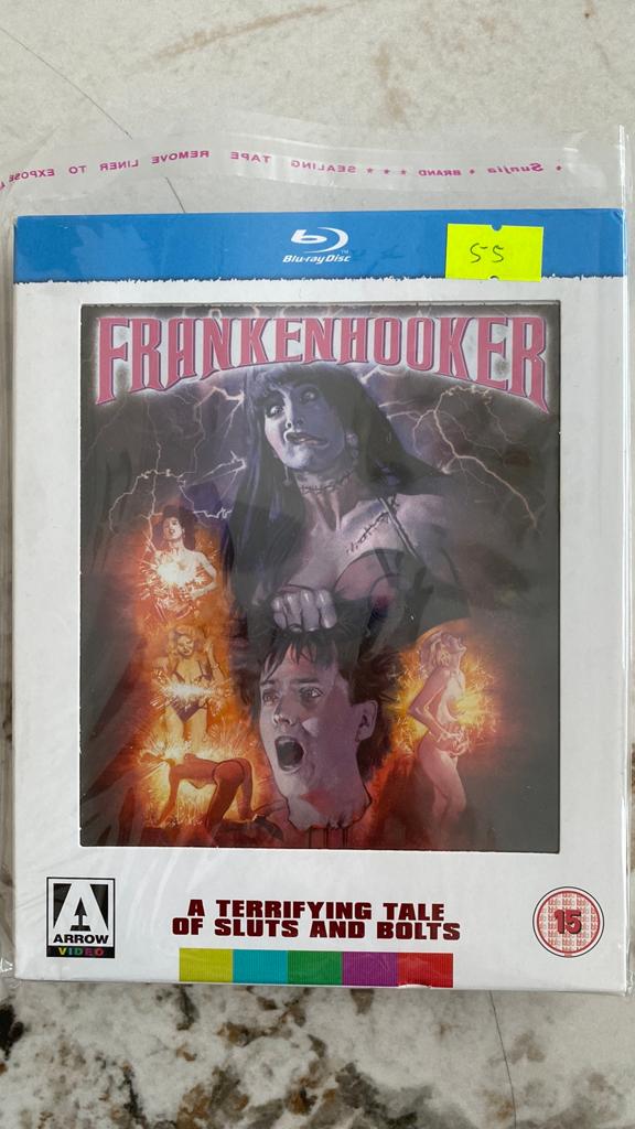 Frankenhooker blu ray limited window box arrow, Ophalen of Verzenden, Zo goed als nieuw, Horror