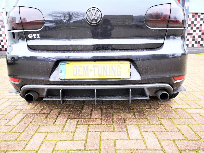Diffuser extension – splitter | GOLF 6 GTI-LOOK 2009-2012 |, Ophalen of Verzenden