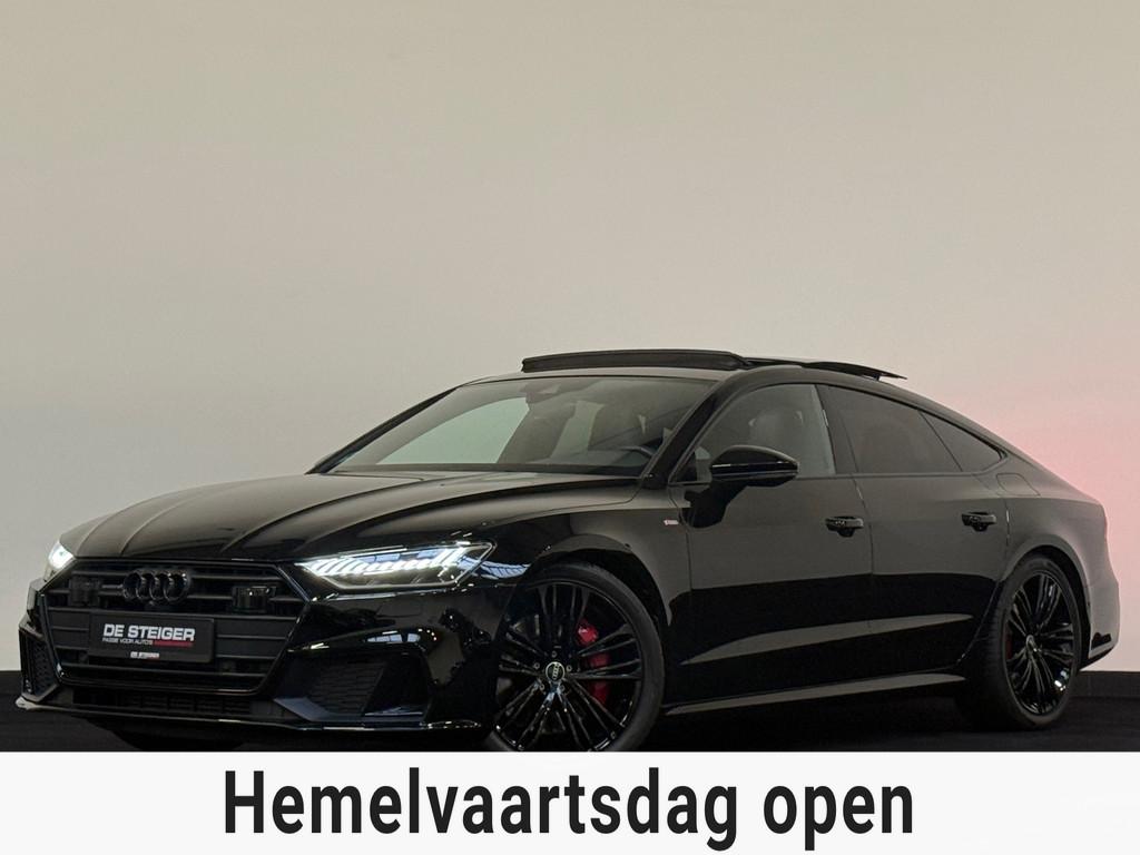 Audi A7 Sportback 55 TFSI e quattro S7 Competition S line Pa, Gebruikt, Zwart, 4 cilinders, Zwart