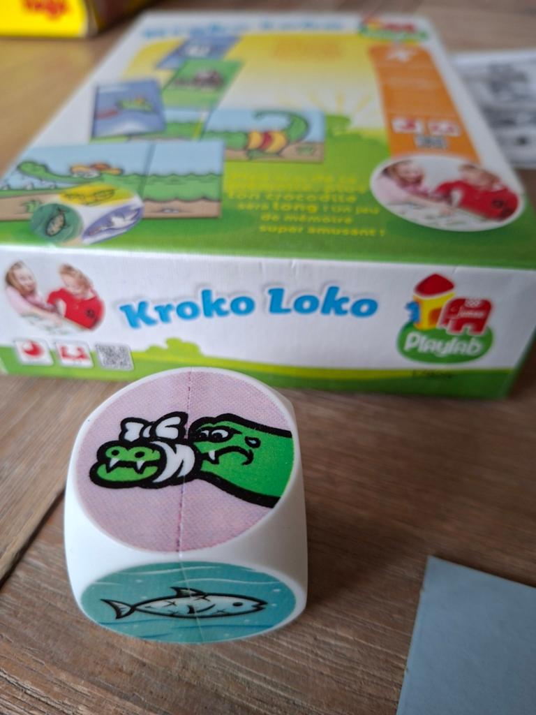 Kroko Loko kinderspel, Drie of vier spelers, Ophalen of Verzenden, Zo goed als nieuw