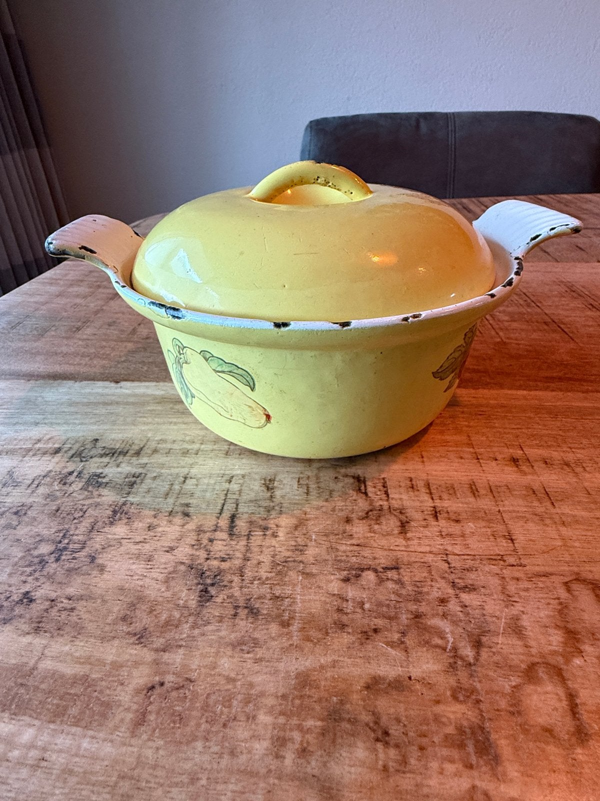 Gietijzeren pan met deksel  klein, Ophalen of Verzenden