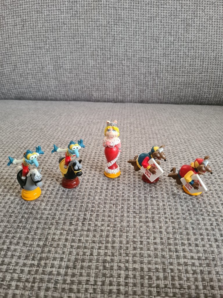 The muppet show muppets chess set schaakspel schaakstukken, Verzamelen, Ophalen of Verzenden, Zo goed als nieuw, Nvt, Nvt