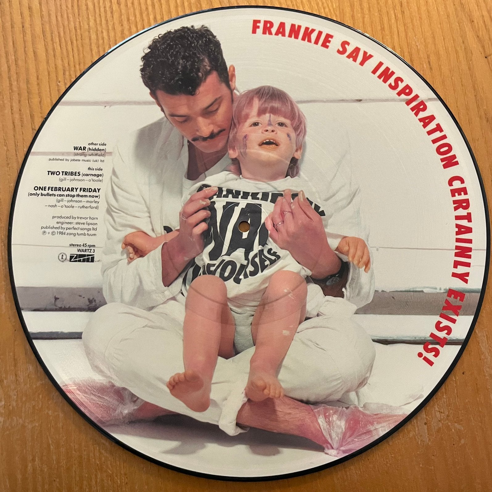 Frankie Goes To Hollywood - Picture disc Be The Hammer, Picture disc, Ophalen of Verzenden, Zo goed als nieuw