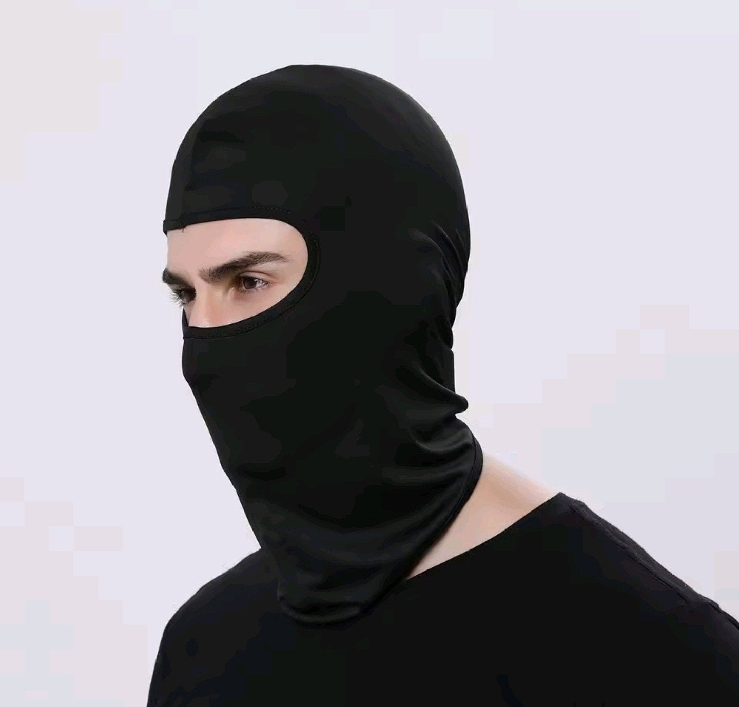 Balaclava Helmmuts Bivakmuts Zwart, Motoren, Ophalen of Verzenden, Nieuw met kaartje