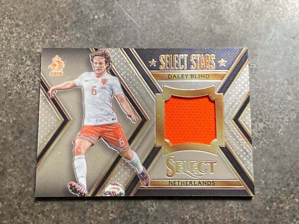 Daley Blind Select Stars Spelerskaart KNVB 2015-16, Verzamelen, Ophalen of Verzenden, Zo goed als nieuw, Overige binnenlandse clubs