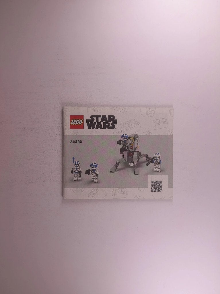LEGO Star Wars 75345 (Instructions) for Set 75345 501st, Star Wars, Lego, Overige typen, Nieuw