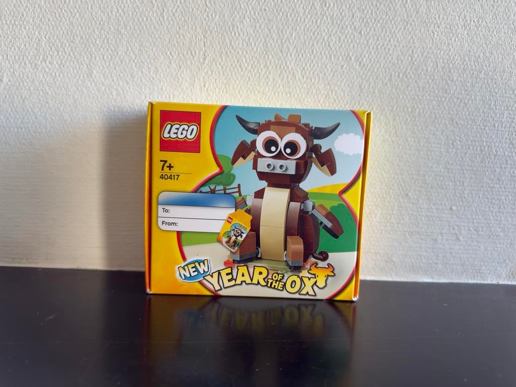 Lego 40417 Jaar van de Os, Ophalen of Verzenden, Gebruikt, Complete set, Lego