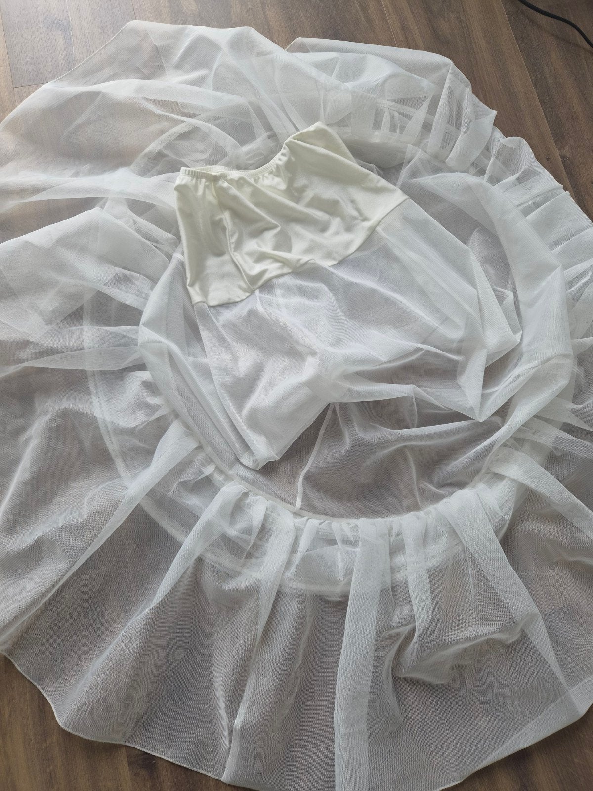 Witte onderrok voor trouwjurk, Ophalen, Zo goed als nieuw, Wit, Accessoires