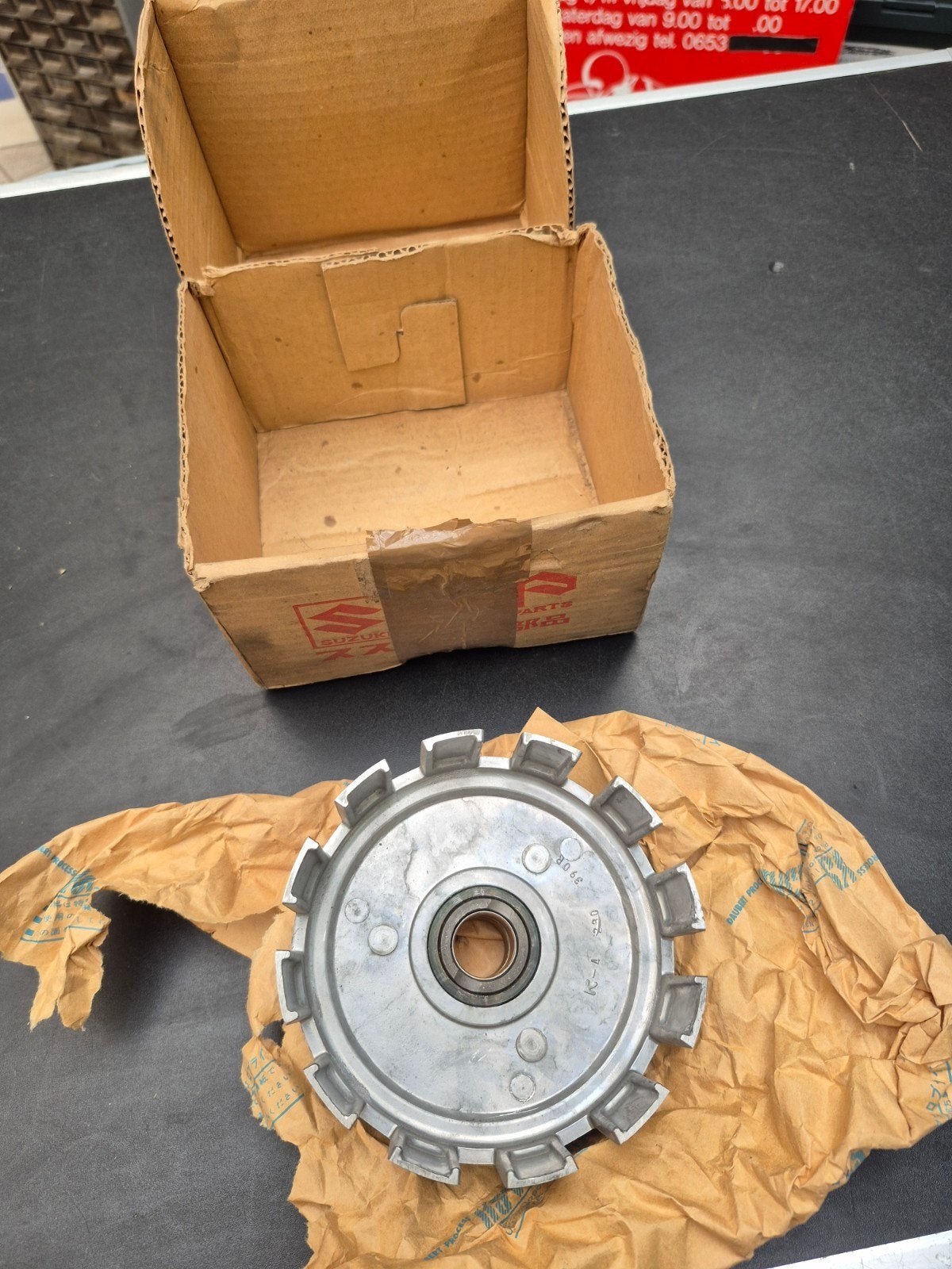 suzuki gp100 / 125 koppelingshuis new old stock nos, Ophalen of Verzenden