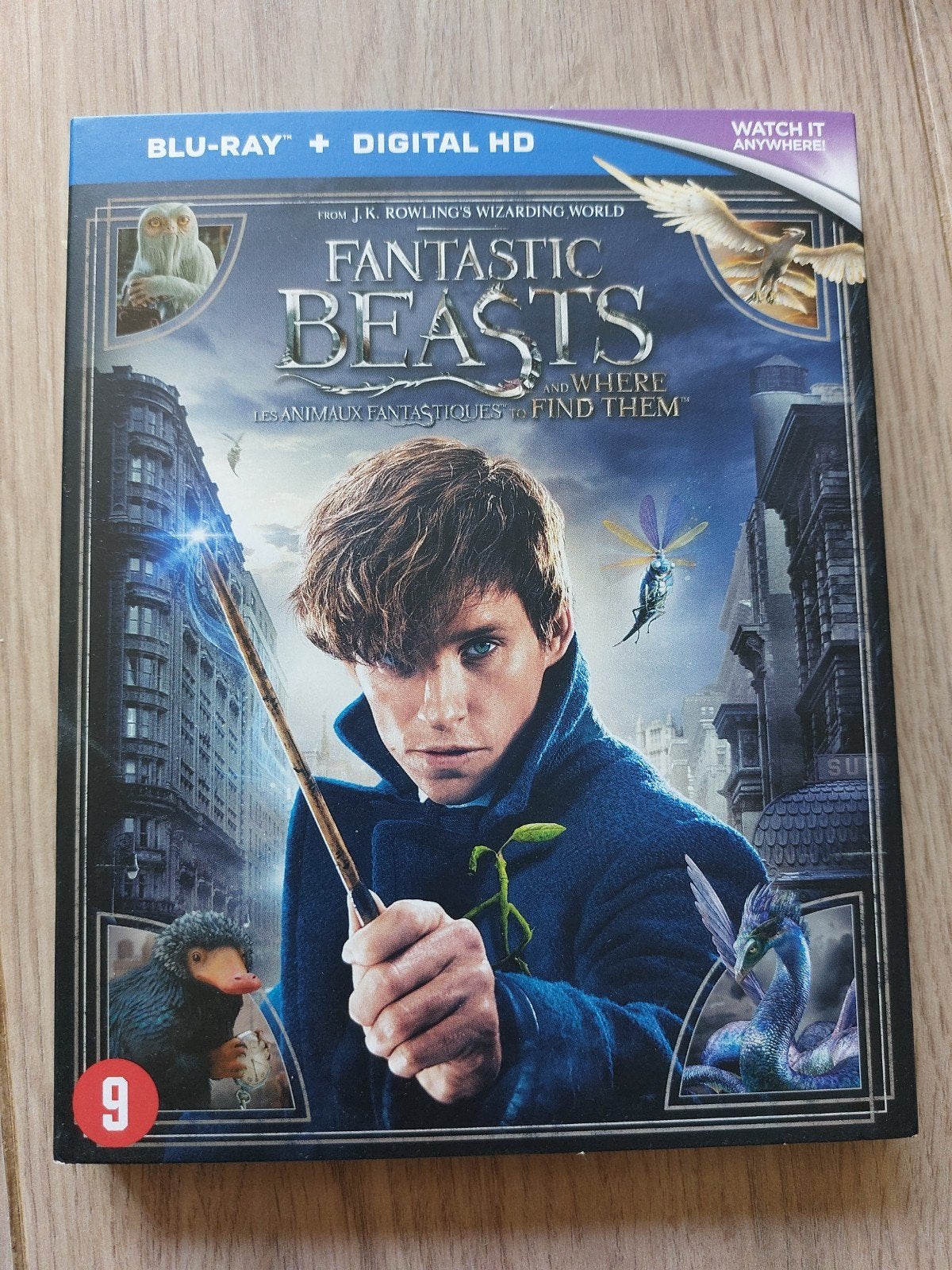 Fantastic Beasts and Where to Find Them - Blu-ray, Engels, Inclusief doosje, Ophalen of Verzenden, Zo goed als nieuw