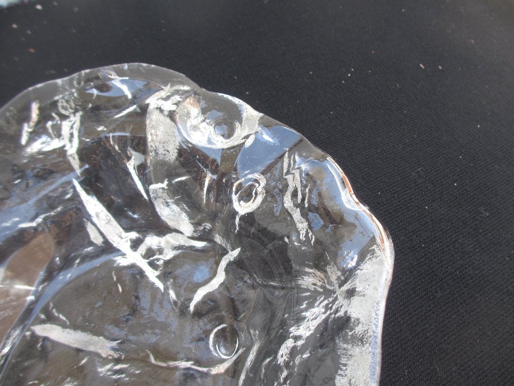 Walther Glas 'Fossil Bowl' door Jolanda Prinsen, Ophalen of Verzenden