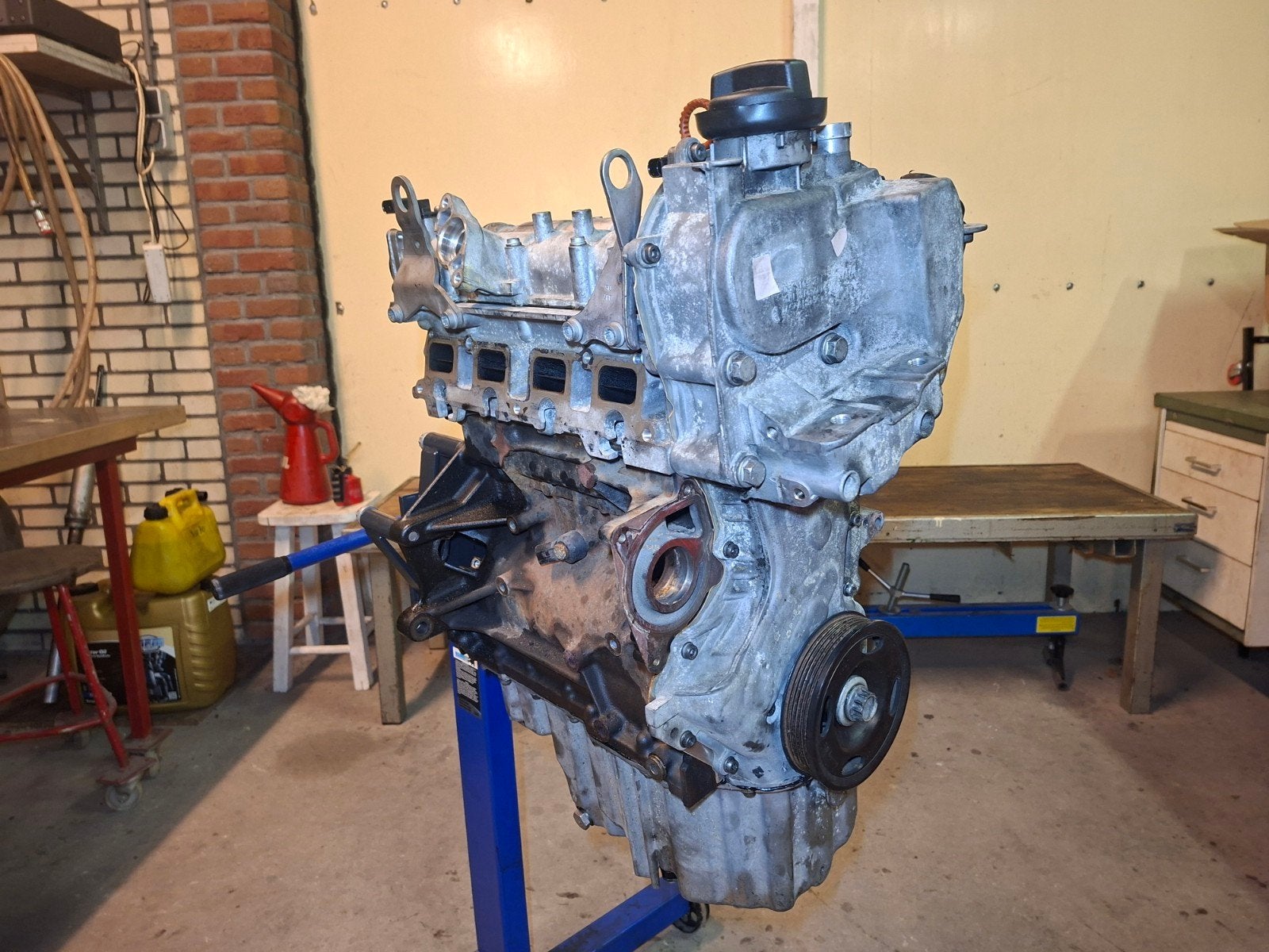 Gereviseerde 1.4 motor CAX., Auto-onderdelen, Motor en Toebehoren, Audi, Seat, Skoda, Nieuw, Ophalen
