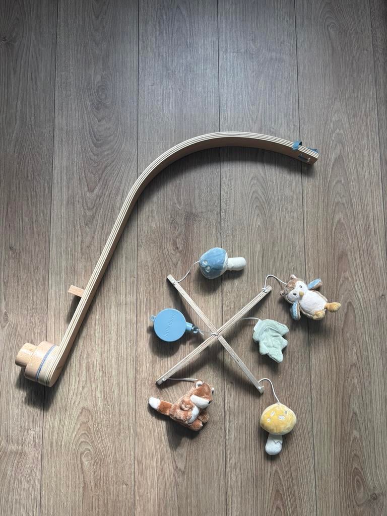 Little dutch muziekmobile vos forest, Kinderen en Baby's, Speelgoed | Babyspeelgoed, Ophalen, Zo goed als nieuw, Mobiel, Met geluid