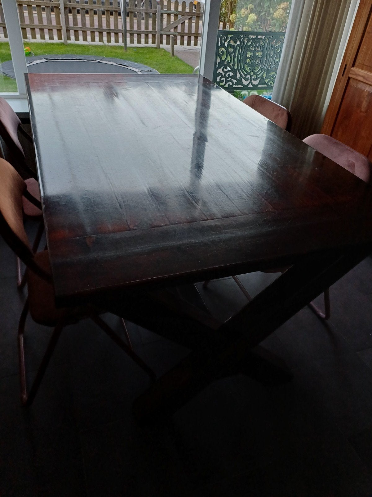 tafel gratis ophalen, Huis en Inrichting, Ophalen, Gebruikt, 100 tot 150 cm, Vijf personen of meer