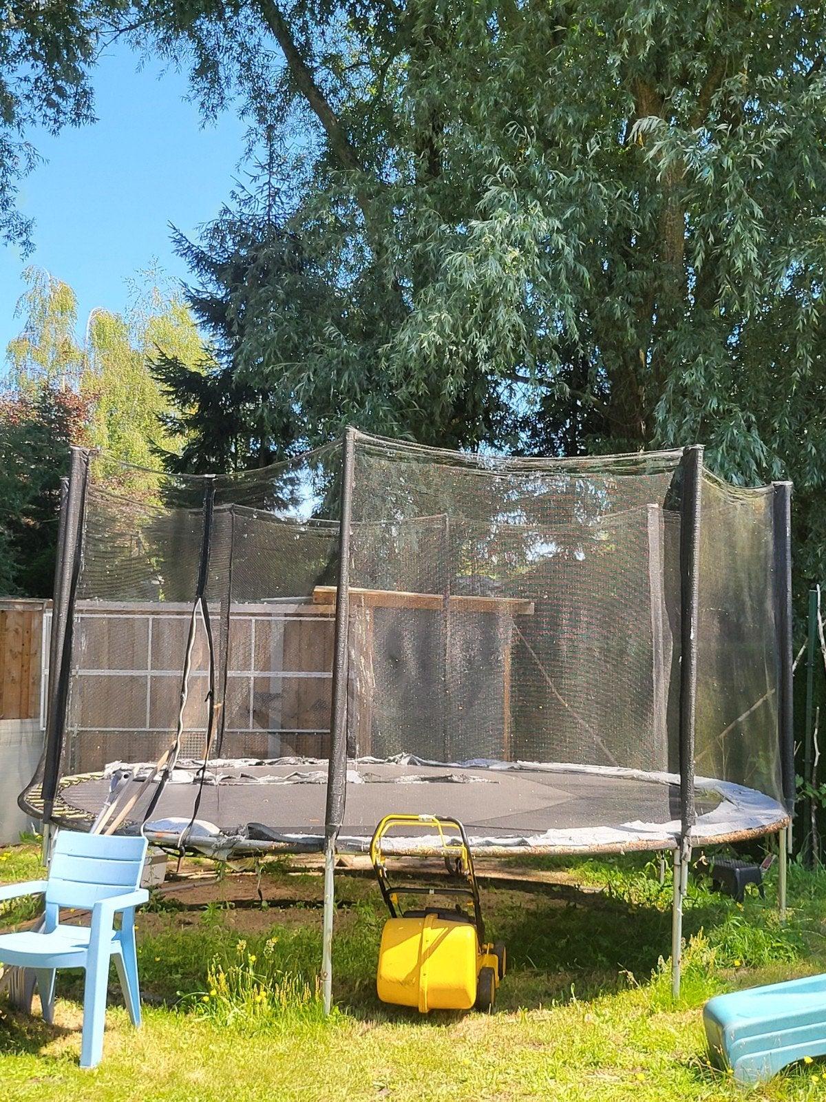Grtote Trampoline, Ophalen of Verzenden