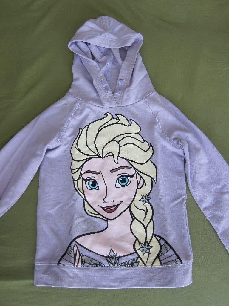 Lila trui Frozen maat 122, Ophalen, Gebruikt, C&A, Meisje