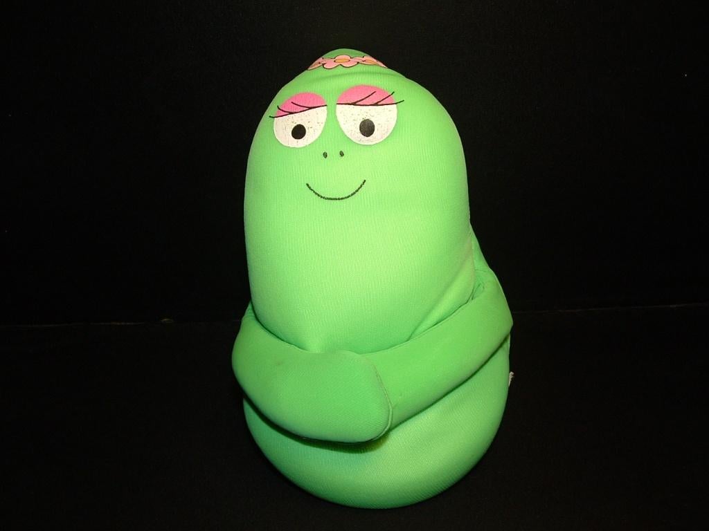 JEMINI BARBAPAPA BARBALALA POPJE SPANDEX GROEN MET, Verzenden, Nieuw, Overige typen