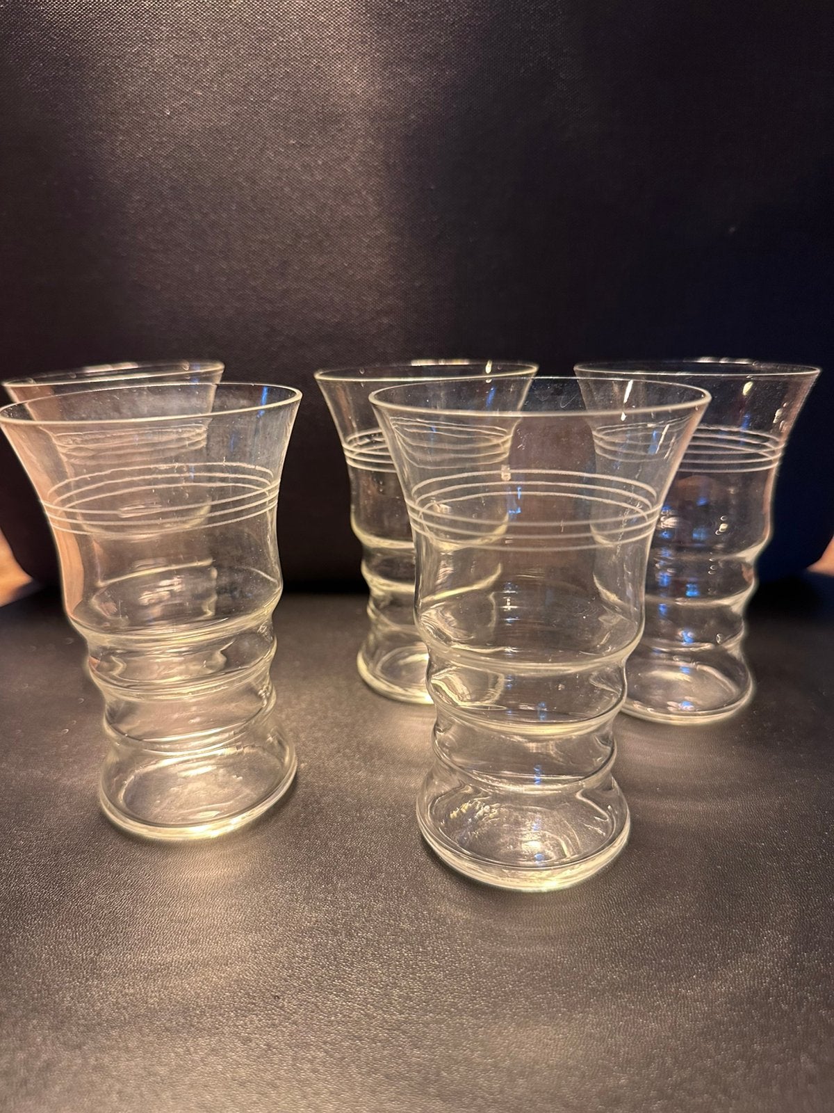Set van 5 vintage design glazen – K.P.C. de Bazel, Antiek en Kunst, Ophalen