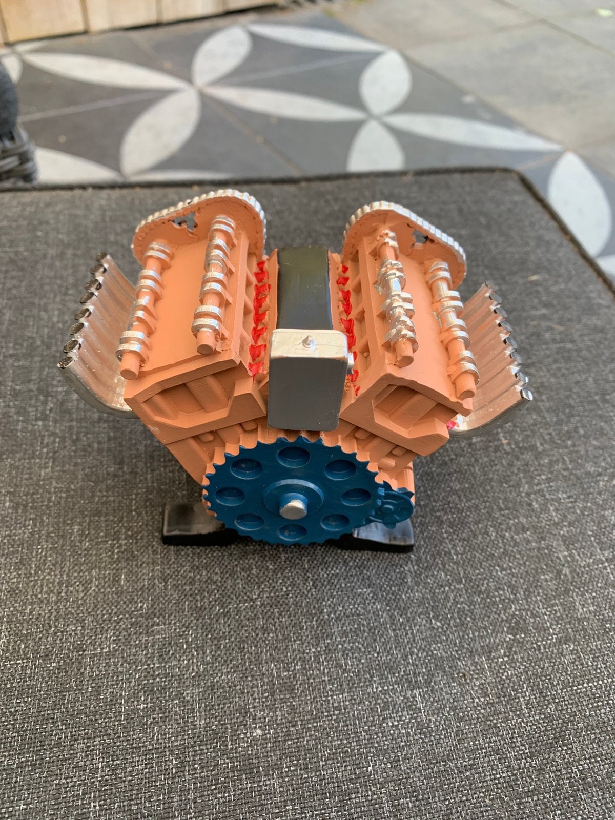 Nieuwe schaal model auto motorblok, Ophalen of Verzenden, Nieuw, Overige typen
