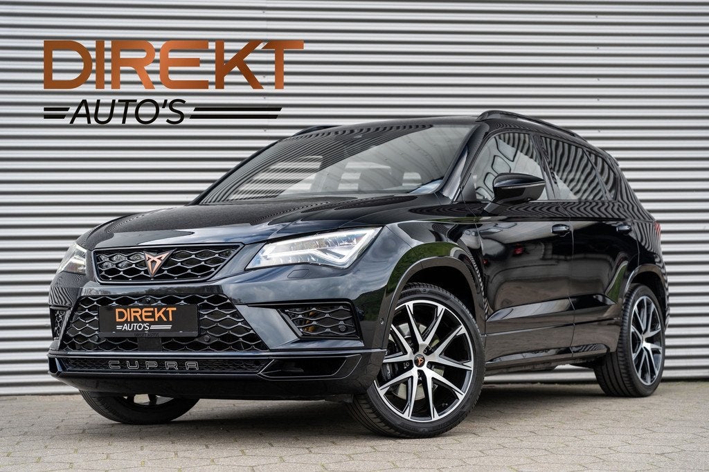 CUPRA Ateca 2.0 TSI 4DRIVE PANO BEATS TREKHAAK 360 CAMERA, Auto's, Cupra, Gebruikt, Zwart, 4 cilinders, 1984 cc