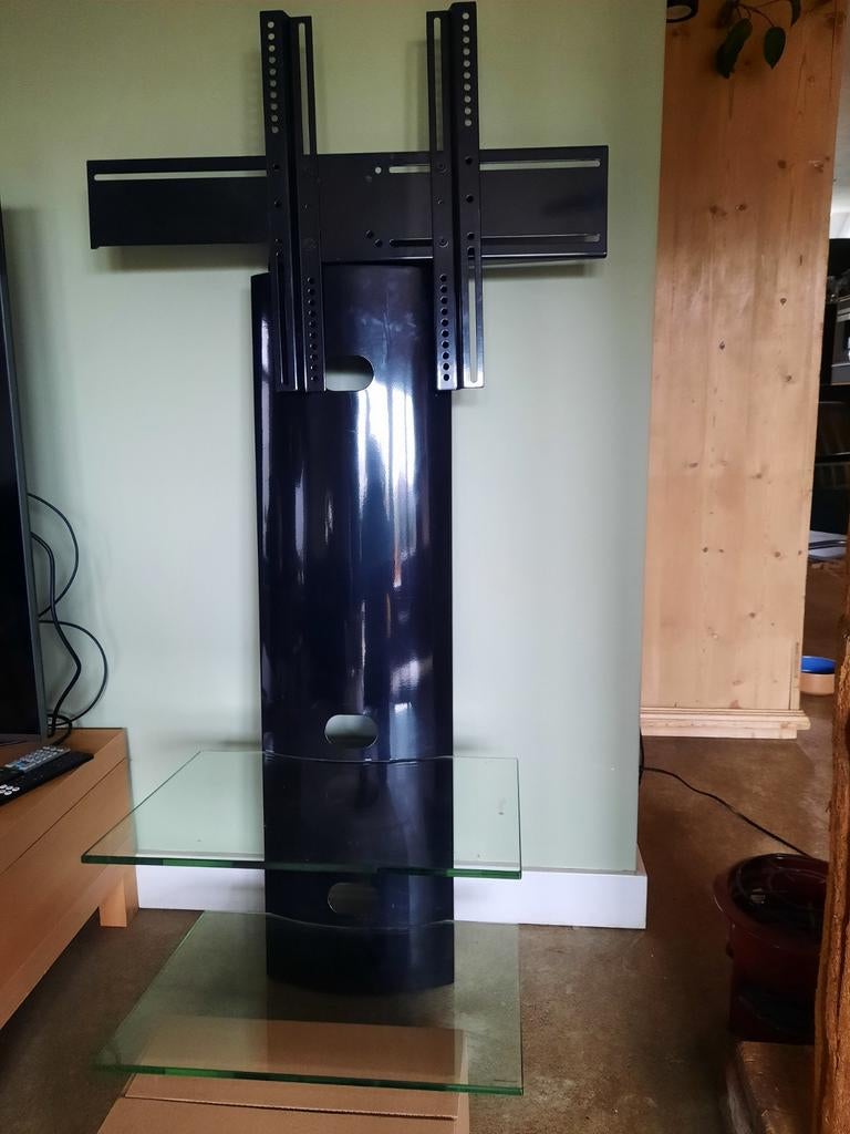 Norstone tv meubel met 2 glazen plateaus, Ophalen