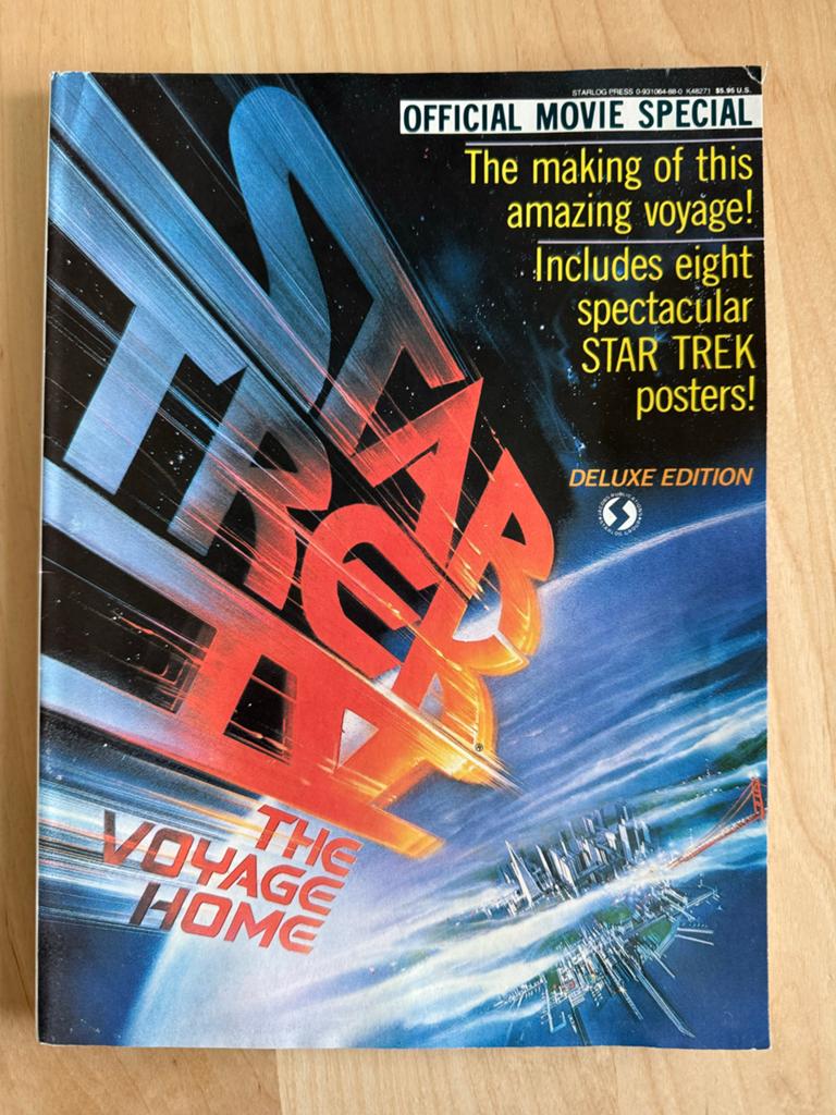 Star Trek IV The Voyage Home official movie special, Ophalen of Verzenden, Nieuw, Muziek, Film of Tv