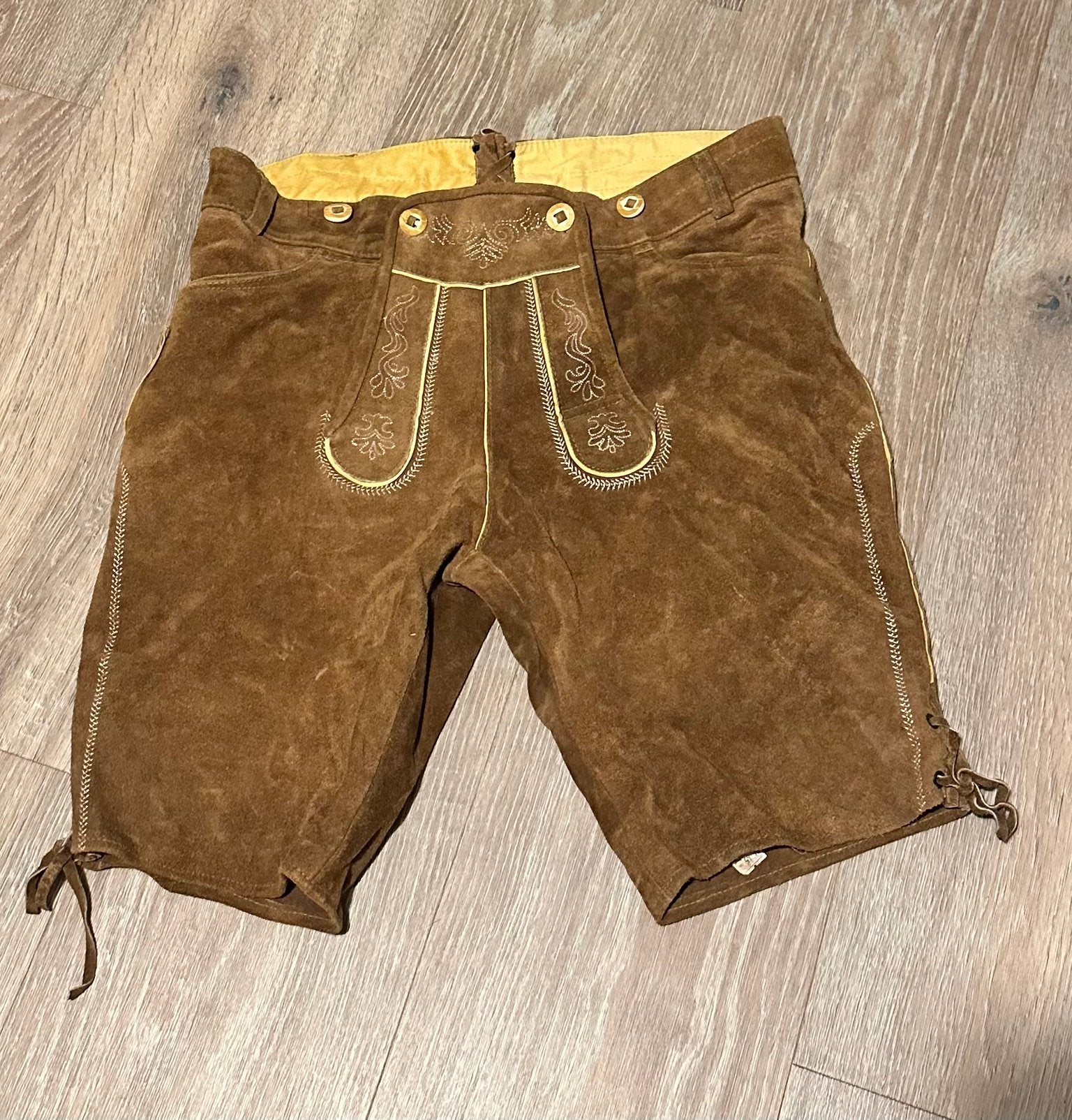 Lederhose maat 56, Kleding | Heren, Ophalen of Verzenden