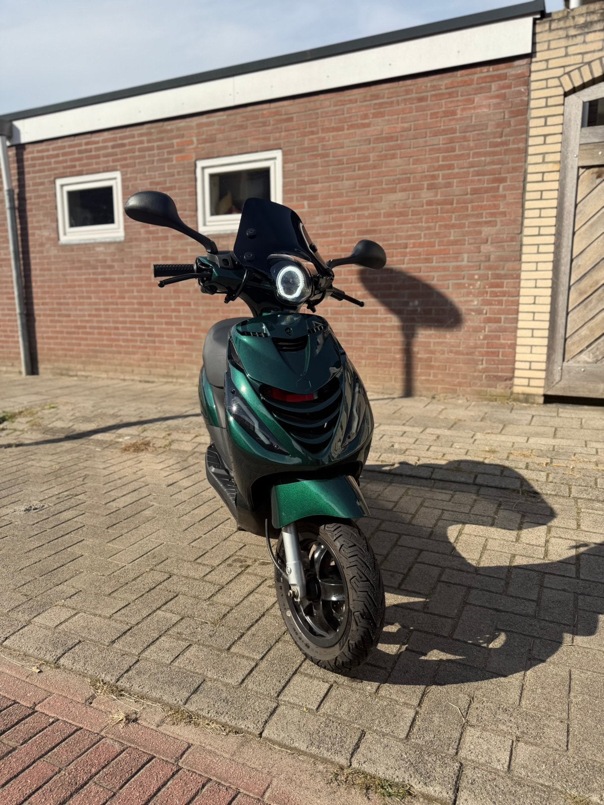 Zip iget 50cc, Fietsen en Brommers, Ophalen, Zip, Zo goed als nieuw, Benzine
