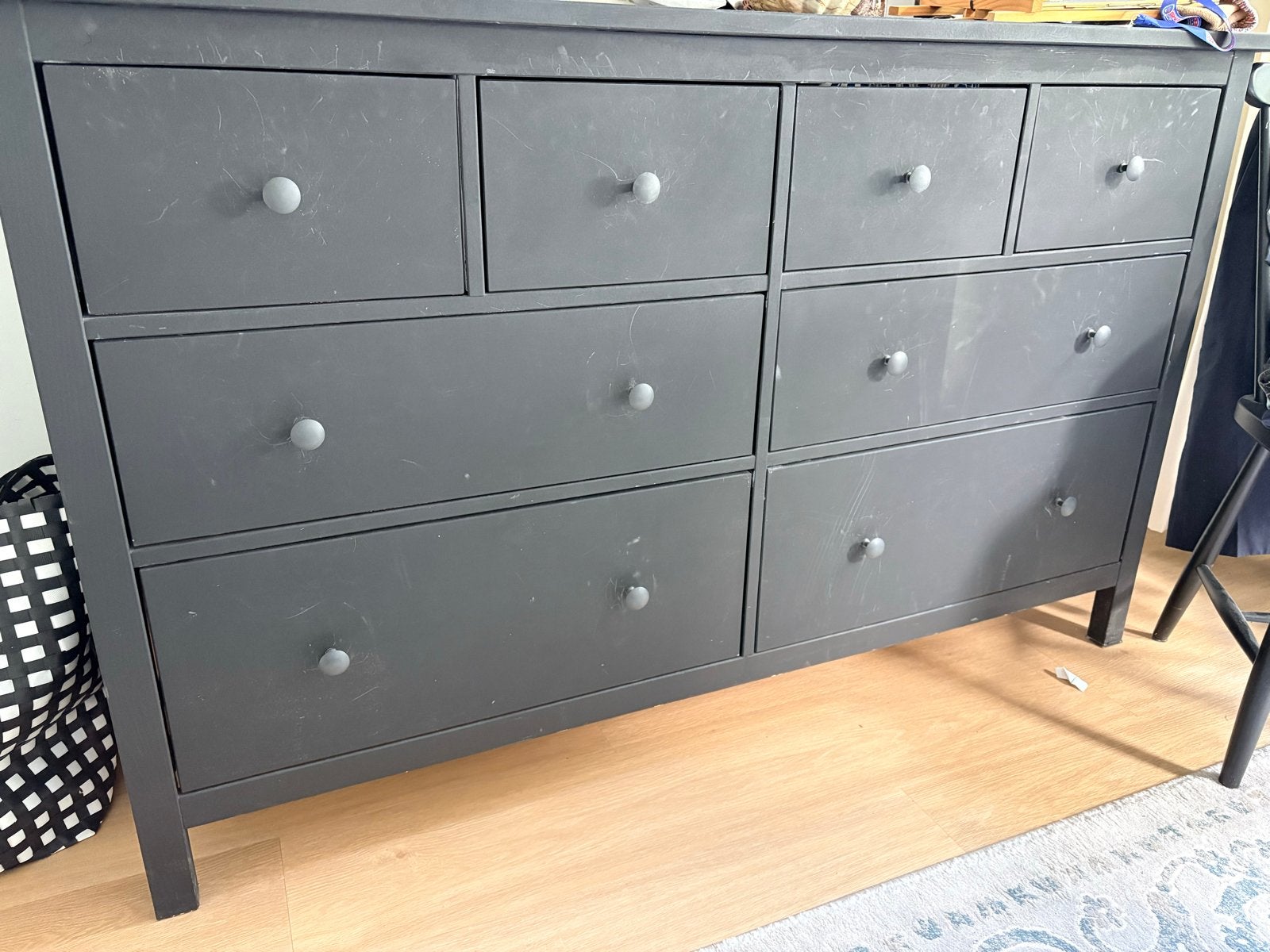 IKEA Hemnes ladekast met 8 lades, Huis en Inrichting, Kasten | Ladekasten, Ophalen, Gebruikt, 5 laden of meer, 100 tot 150 cm