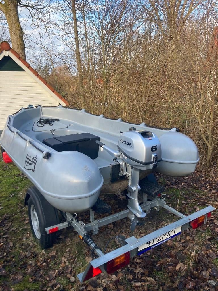 motorboot, Ophalen, Gebruikt