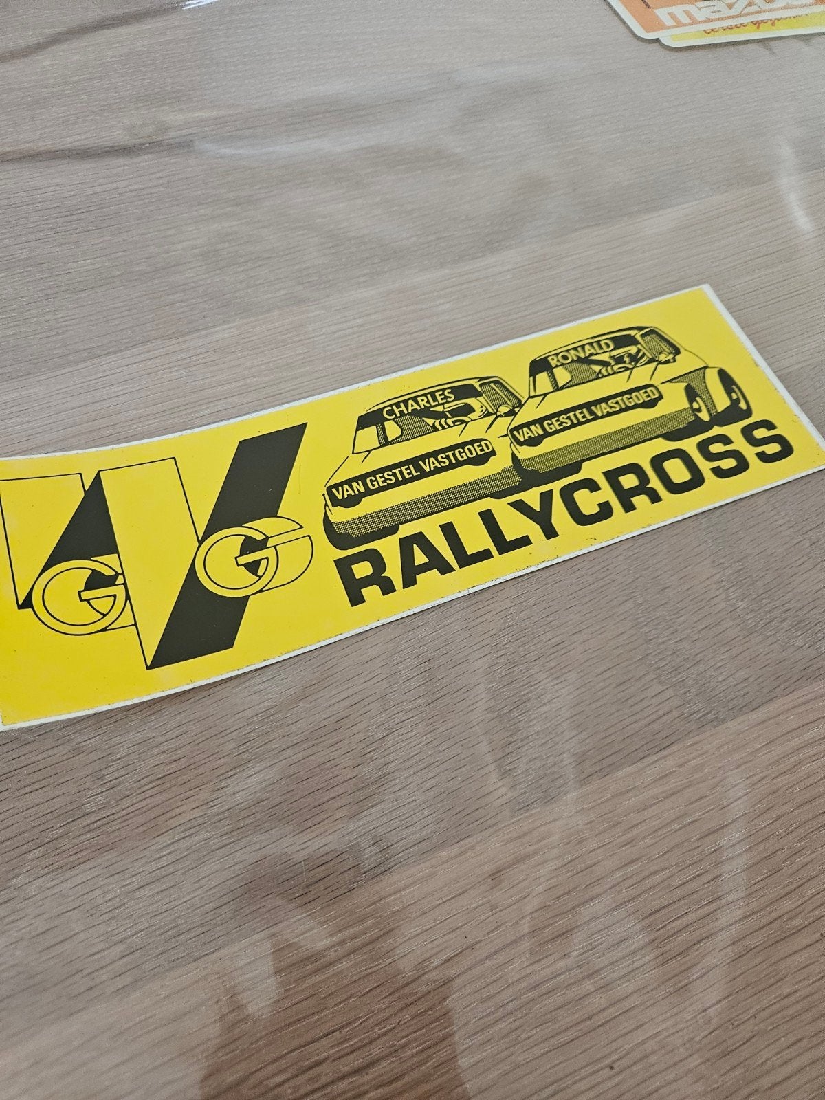 Rallycross sticker, Ophalen of Verzenden, Zo goed als nieuw