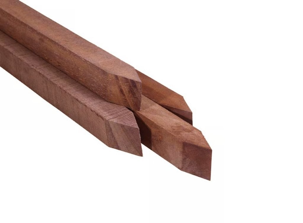 piketpaaltjes, Tuin en Terras, Palen, Balken en Planken, Ophalen, Palen, Nieuw, Hardhout