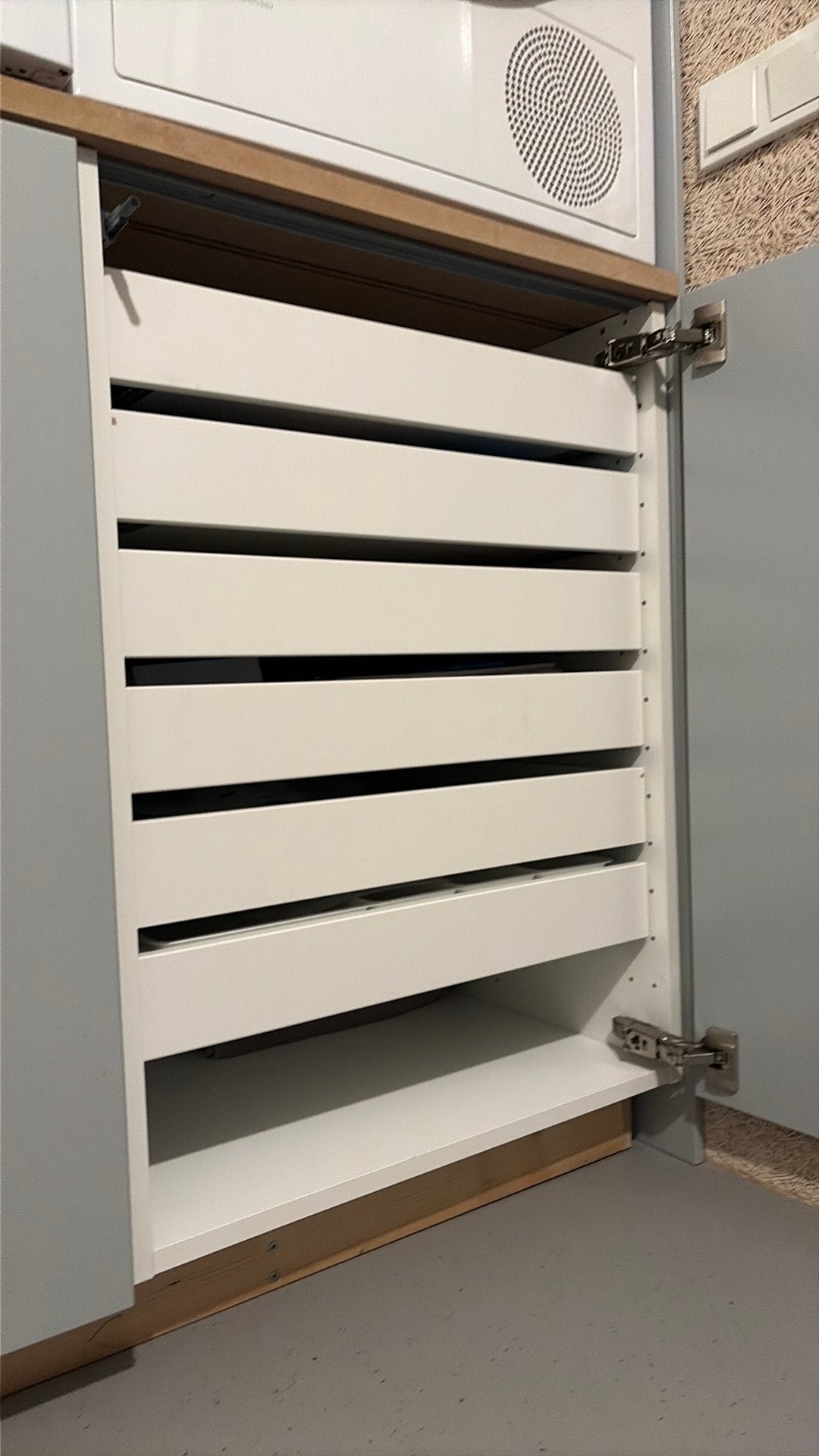 6x IKEA MAXIMERA lade wit 60x60 cm voor METOD kast, Ophalen, Kunststof, Gebruikt, 5 laden of meer