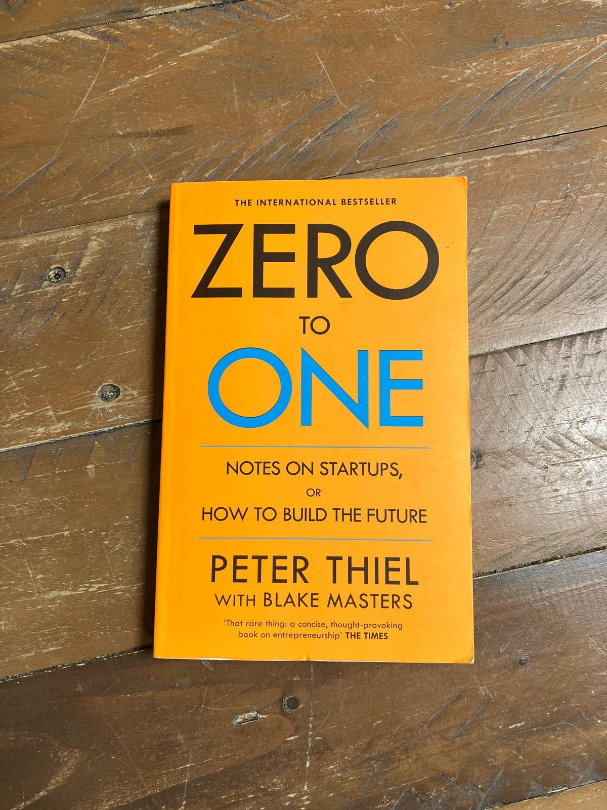 Zero to One: Notes on Startups, or How to Build the Future, Ophalen of Verzenden, Gelezen