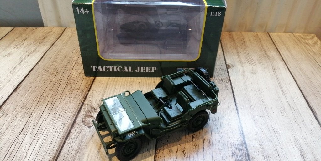 willy jeep, Hobby en Vrije tijd, Modelauto's | 1:18, Ophalen of Verzenden, Nieuw, Bburago