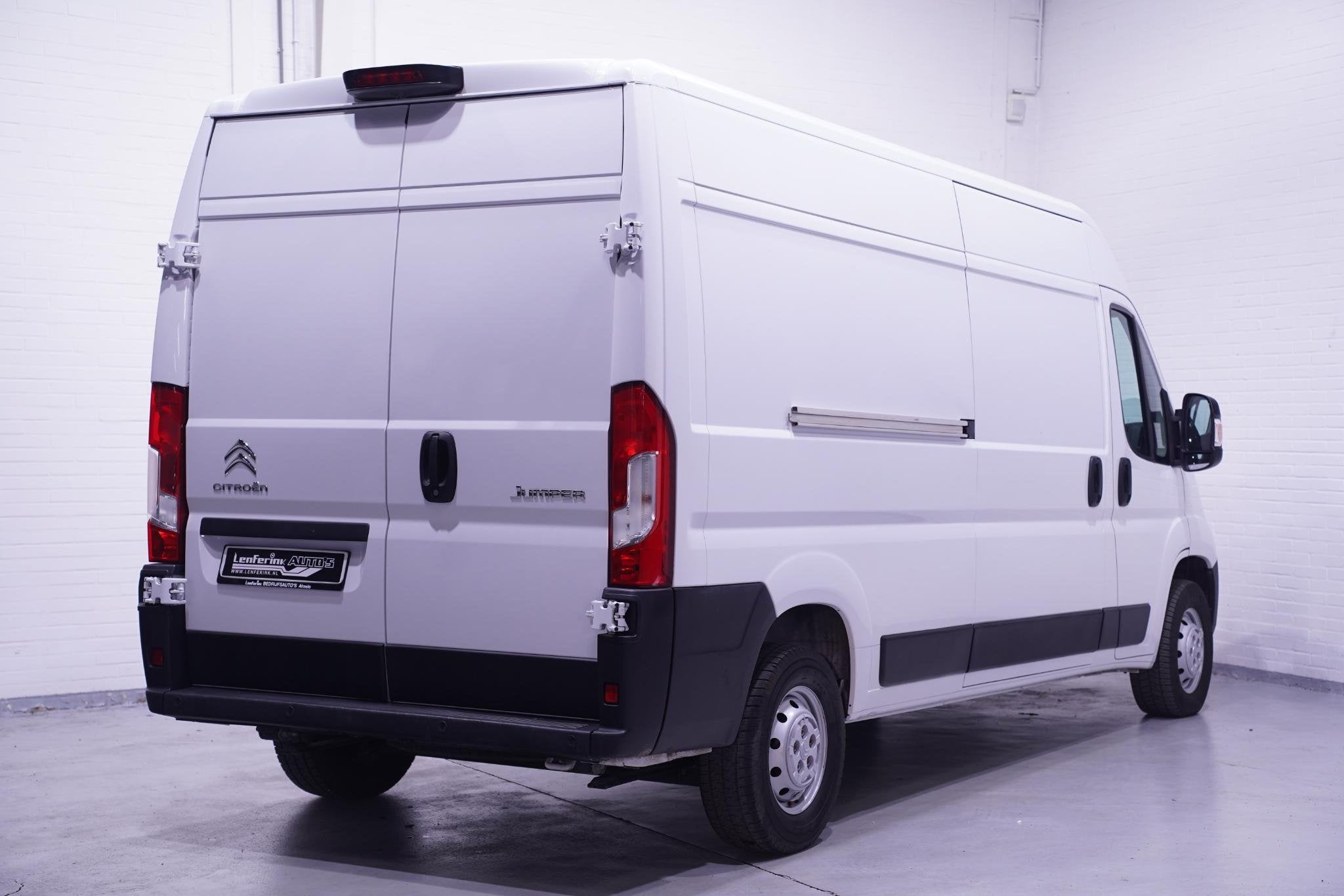 Citroen Jumper 2.2 HDI 140 pk L3H2 Navi, Camera Airco, Cruis, Voorwielaandrijving, Stof, Gebruikt, 4 cilinders