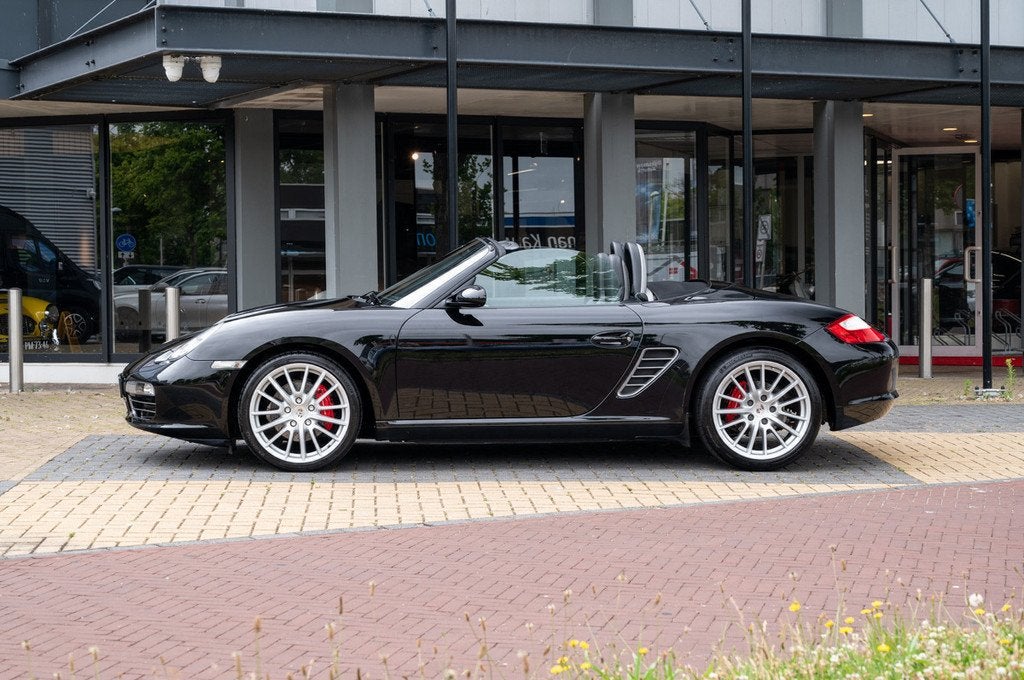 Porsche Boxster S 987 (bj 2009), Auto's, Porsche, 1355 kg, 295 pk, Gebruikt, Zwart