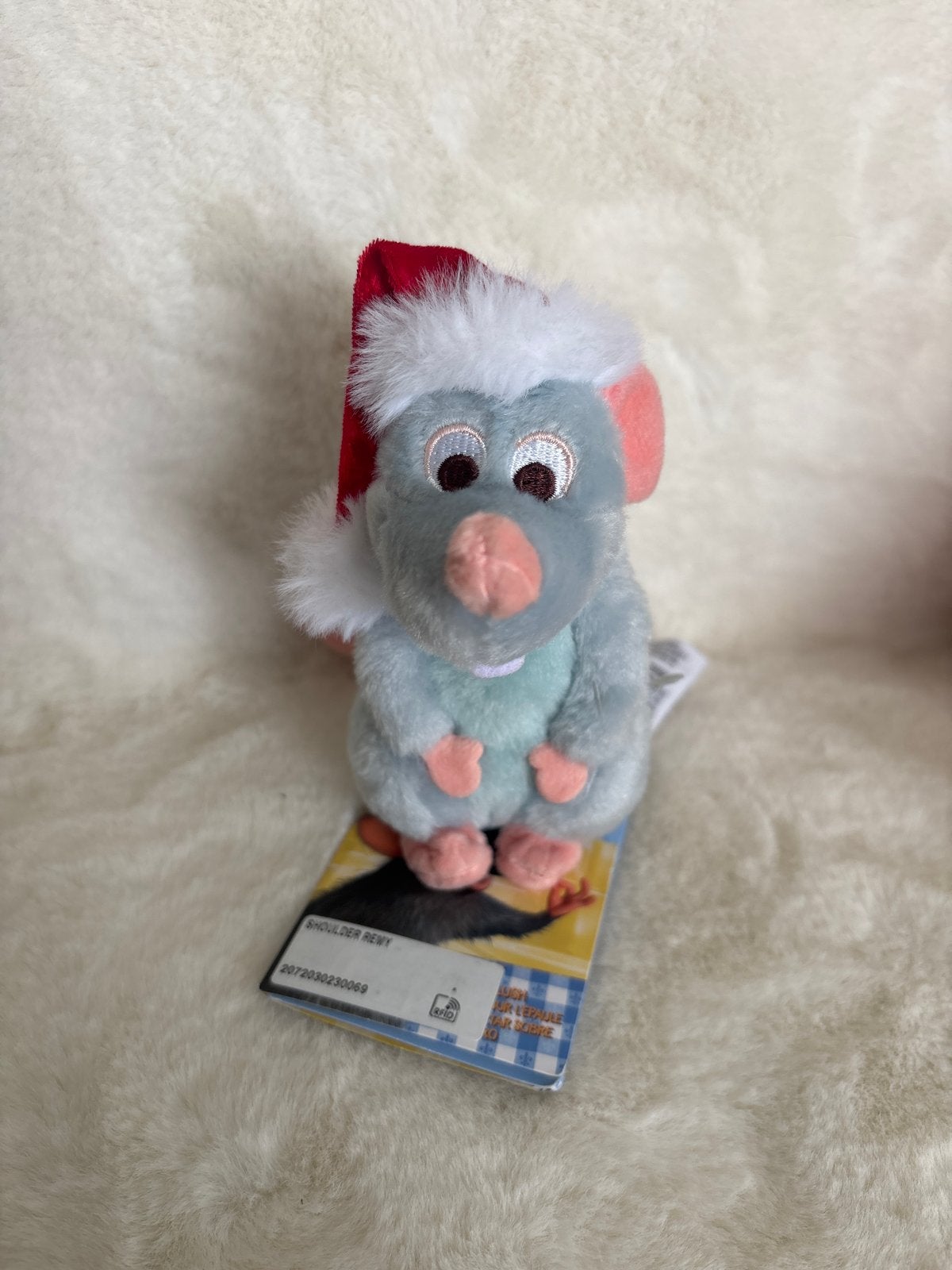 Disney Remy schouderknuffel - Disneyland Parijs, Muis, Disney, Grijs, Ophalen of Verzenden