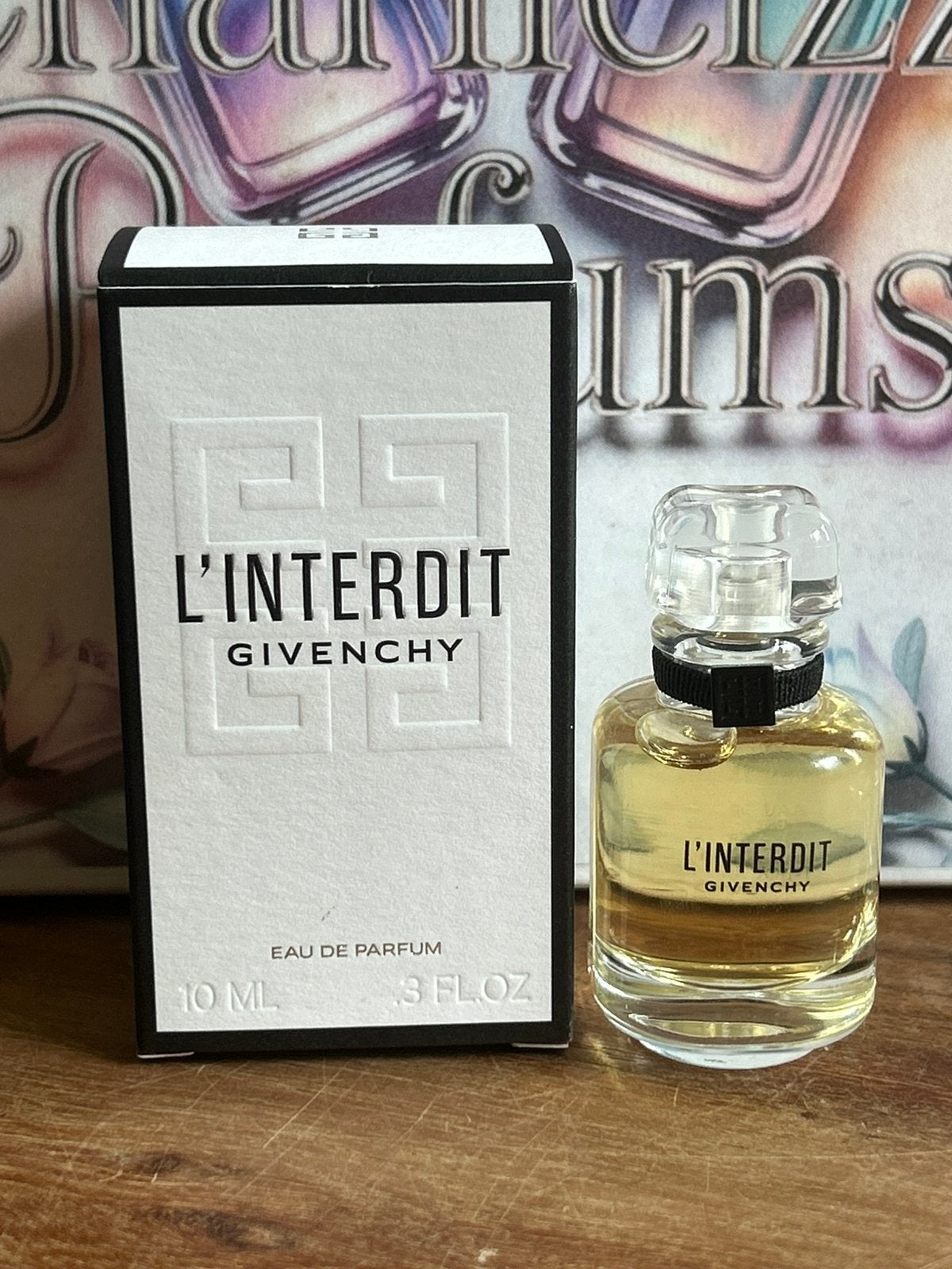 Givenchy - L’interdit miniatuur 10ml edp, Ophalen of Verzenden, Nieuw