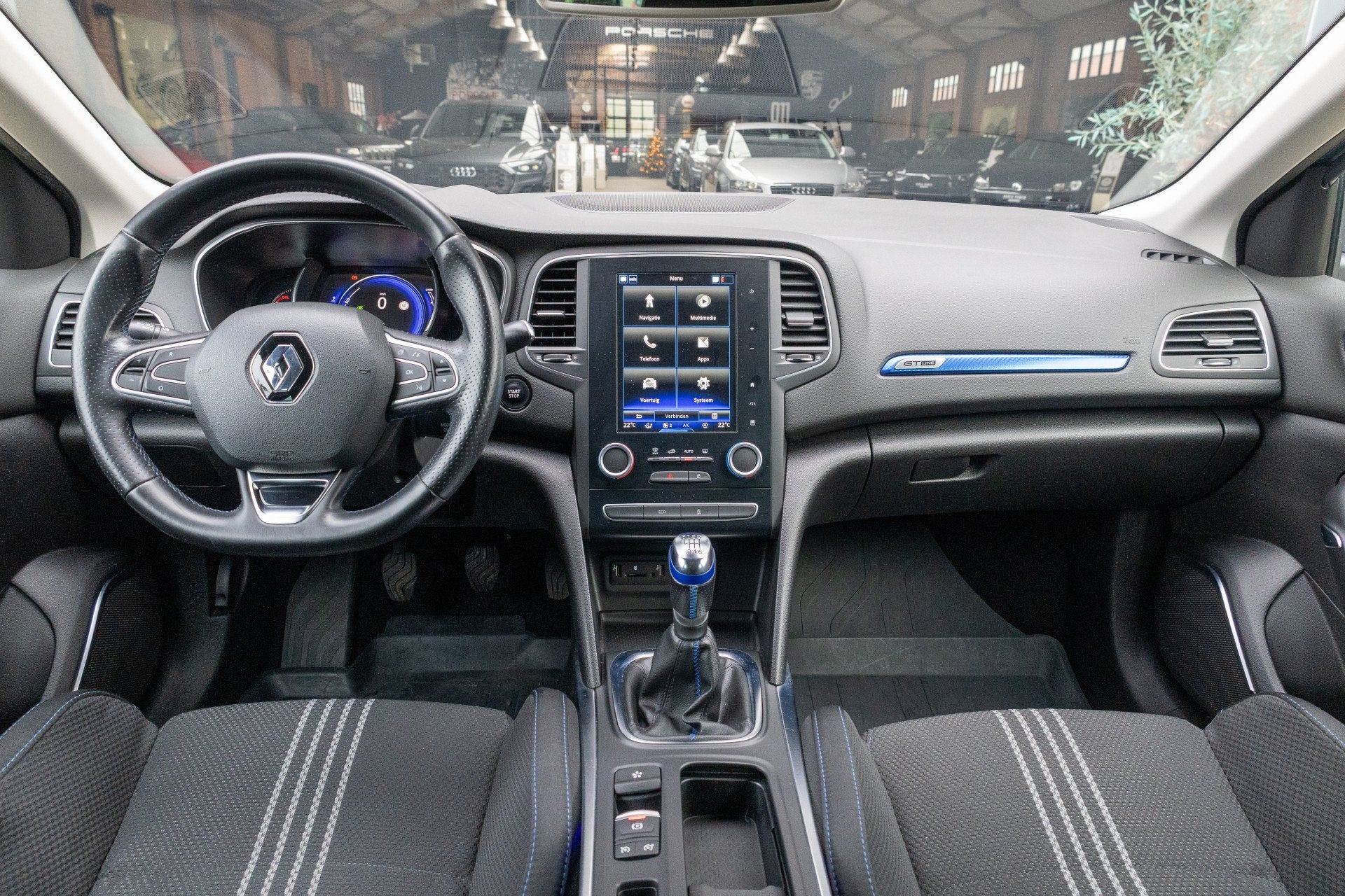 Renault Mégane 1.2 TCe GT-Line *LED | Virtual | Clima | Cru, Voorwielaandrijving, Stof, Gebruikt, 4 cilinders