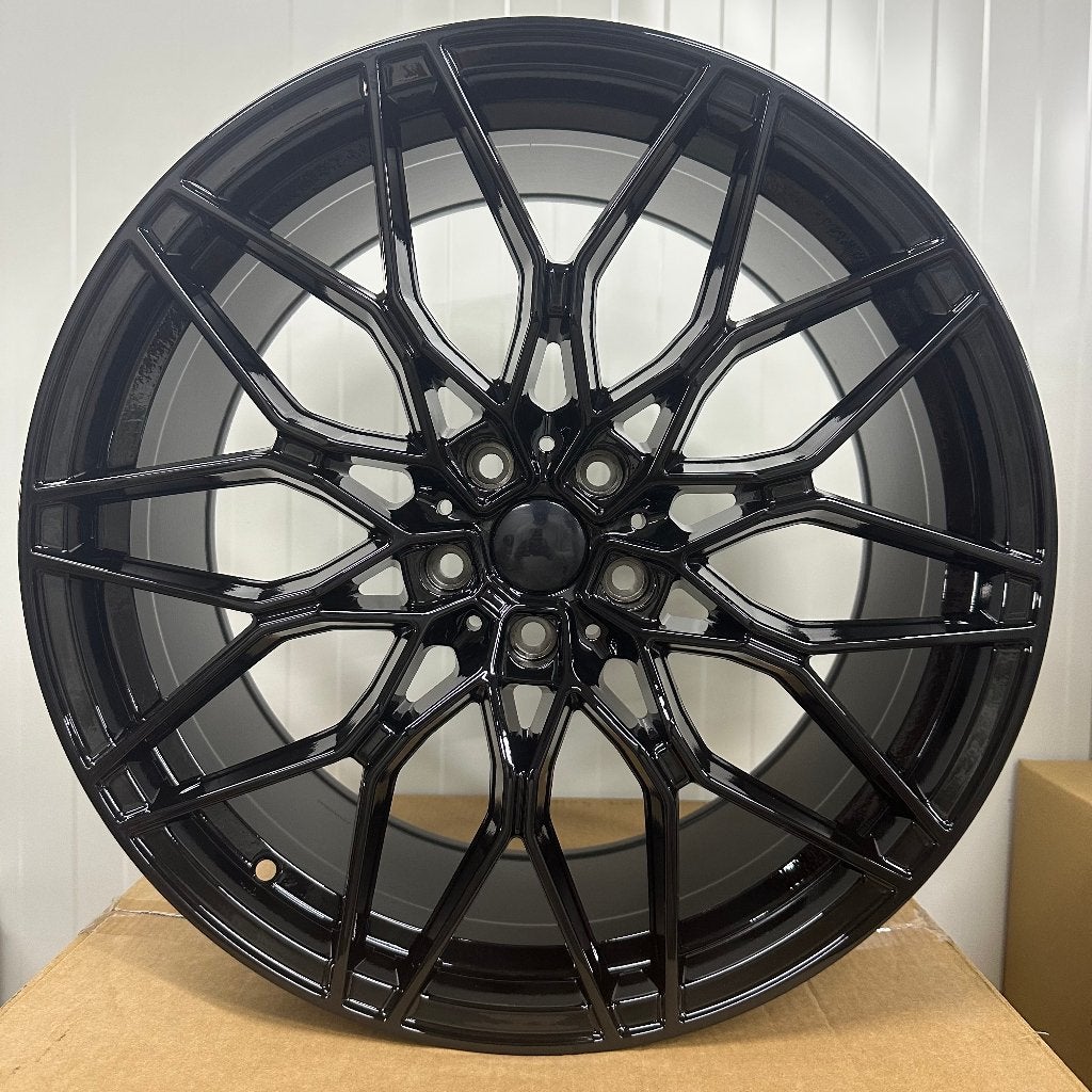 Nieuwe 19 inch Hoogglans Zwarte BMW Breedset Velgen!, Velg(en), Nieuw, 17 inch, Ophalen of Verzenden