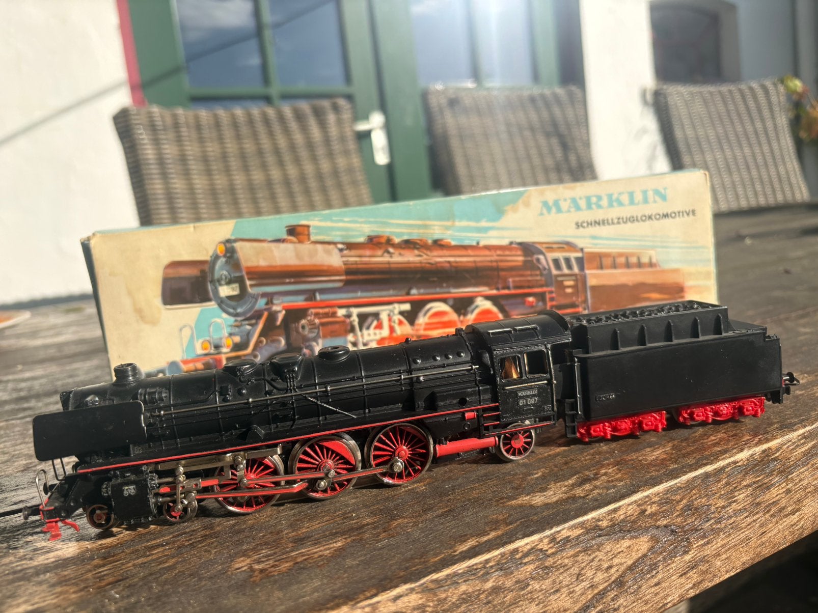 Marklin 3048 met rookgenerator, Wisselstroom, Locomotief, Ophalen of Verzenden, Zo goed als nieuw
