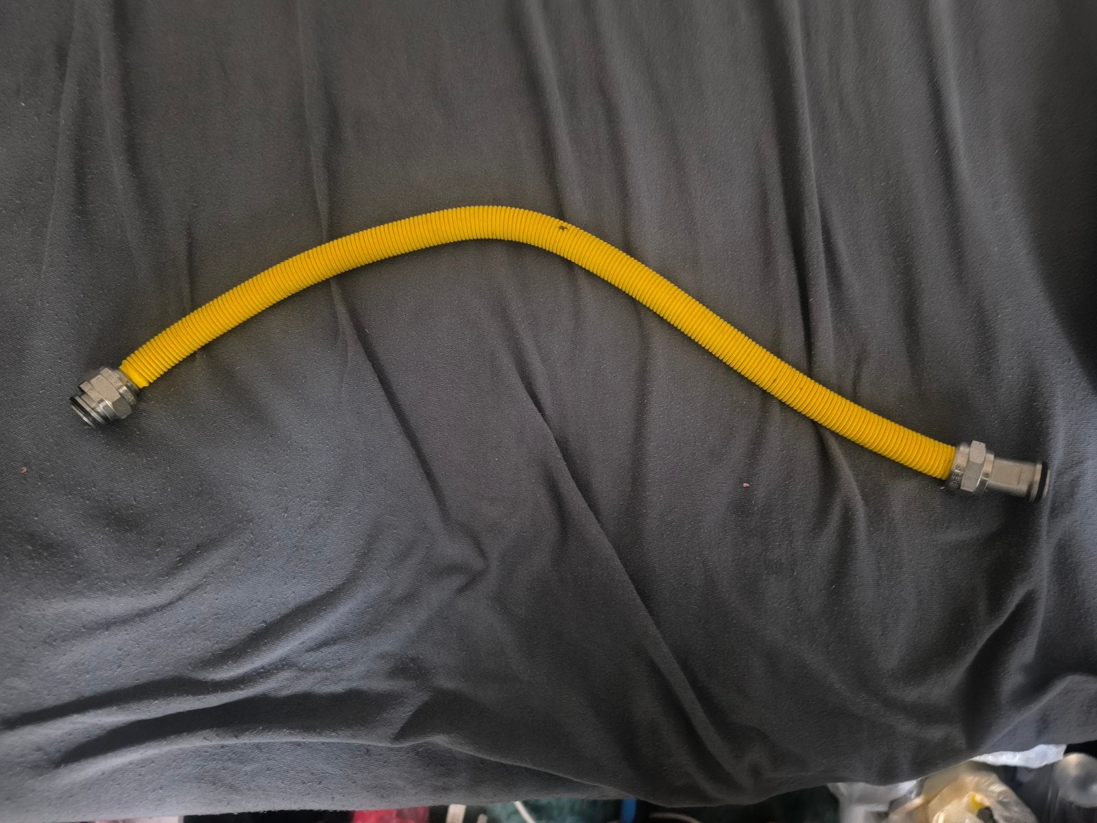 Aluminium Gasslang 60cm, Ophalen of Verzenden, Gebruikt