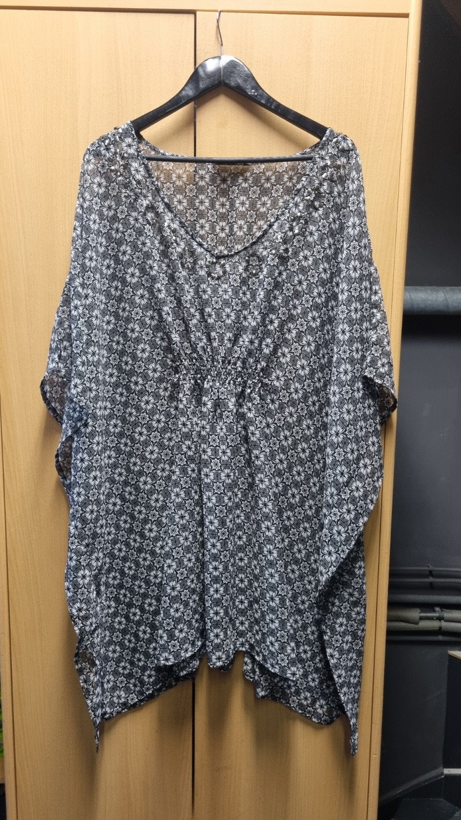 Leuke zgan strandtuniek maat 46, Overige typen, Meerkleurig, Ophalen of Verzenden, Zo goed als nieuw