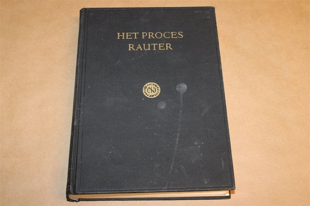 Het Proces Rauter — Oorlogsmisdadiger voor het Gerecht 1952, Boeken, Ophalen of Verzenden, Tweede Wereldoorlog, Gelezen, Overige onderwerpen